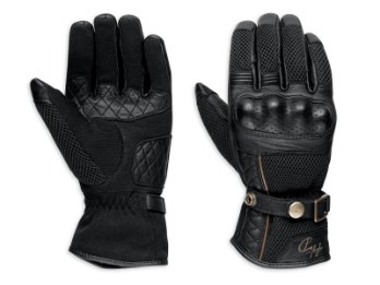 Cowley Mesh Leather Handschuhe