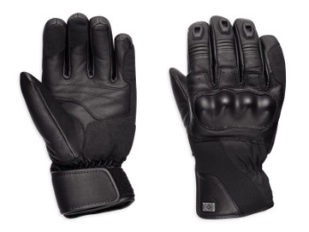 Authority Waterproof Leather & Textil Handschuhe