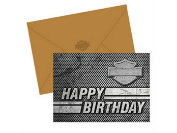 Geburtstagskarte Bar & Shield 