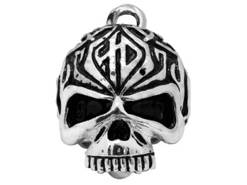 Ride Bell Sculpted Tribal Skull