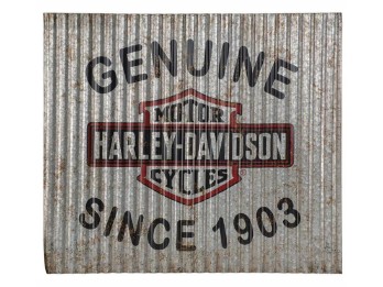 Blechschild Nostalgic Genuine Since 1903 Corrugated