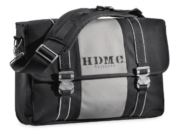 Tasche "HDMC" Schwarz/Silber