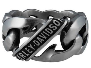 Ring H-D Banner Curb Link