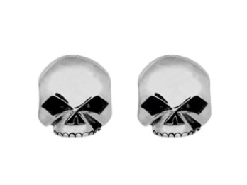 Earrings H-D Skull