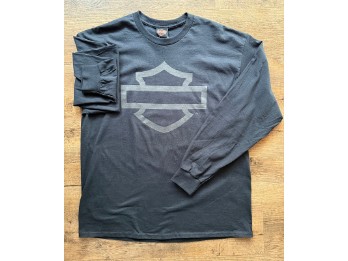 Longsleeve Open B&S Black mit HDB-Backprint