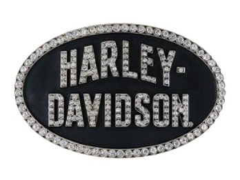 Harley-Davidson® Womens Marquee Embellished Belt Buckle