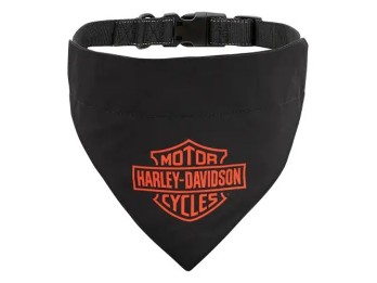 Hunde Bandana Bar & Shield 45-66 cm schwarz L/XL