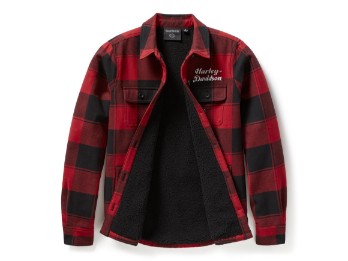 Hemdjacke Buffalo black & red