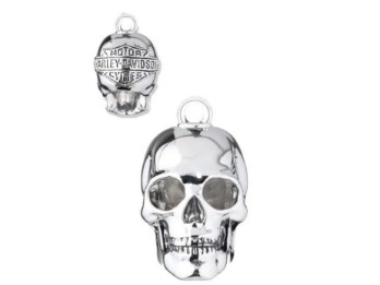 H-D Skull Head With Shades Shaped Ride Bell