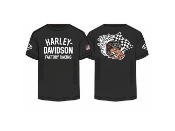 2026 ARRIVAL Herren T-Shirt Factory Racing Schwarz 