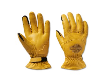 "Helm" Arbeitshandschuh-Style aus Leder für Damen