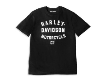 T-Shirt Racer Font Motorcycle Co. Graphic