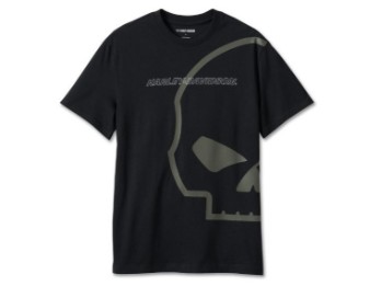 T-Shirt Willi G Skull Black