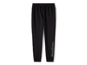 Essential Bling Fleece-Jogginghose - Harley Black
