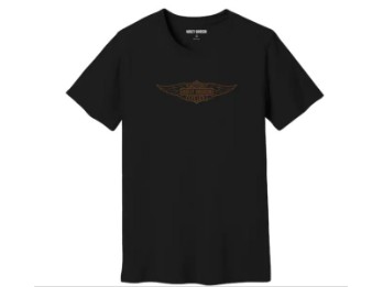 T-Shirt Winged Bar & Shield