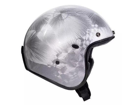 Helm silber andere Seite