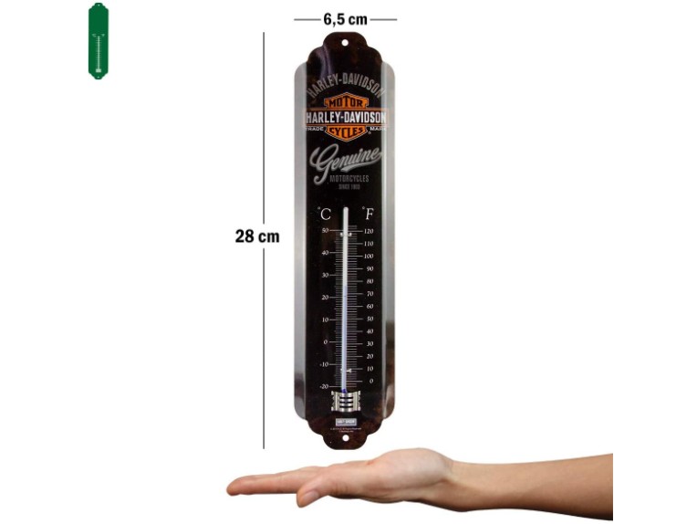 Thermometer Harley-Davidson Genuine Vintage 28x6,5 cm