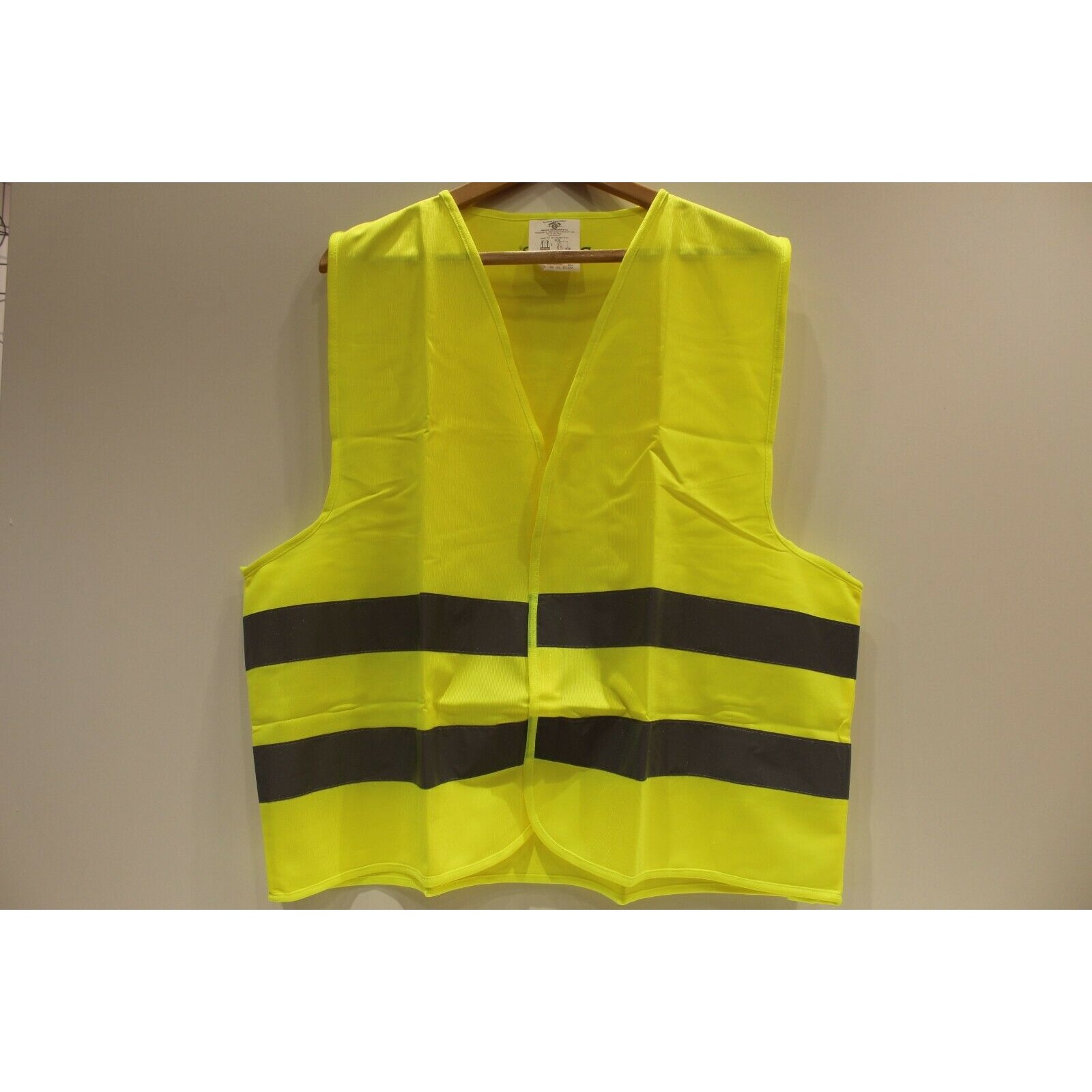 Sicherheitsweste (Warnweste) VESPA reflektierendes Gelb - Bekleidung -   - Mofa, Roller, Ersatzteile und Zubehör