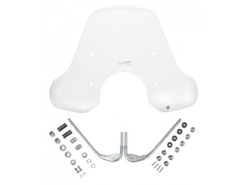 Windschild klar Medium mit Halter Primavera