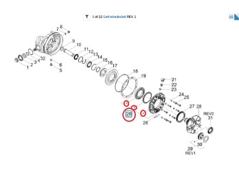 Kardan Flansch V85