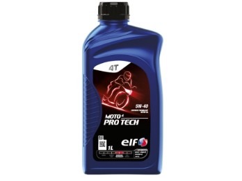5W40 Elf Moto Pro Tech 1 L Flasche 4-Takt Motorenöl