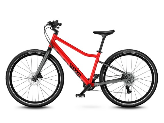 3to2-woom_EXPLORE 5_Left View_woom red_Product_2024