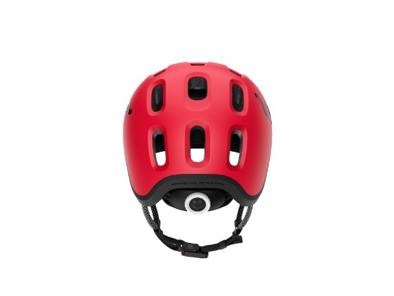 High Res-READY KIDS HELMET_Back View_woom red_Product