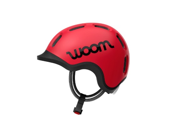 High Res-READY KIDS HELMET_Side View_woom red_Product