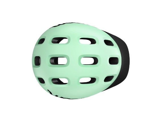 High Res-READY KIDS HELMET_Top View_mint_Product