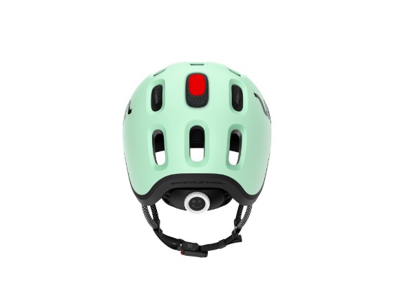 High Res-READY KIDS HELMET+HELMET LIGHT_Back View_mint_Product
