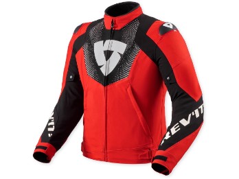 Rev'it! Hyperspeed 3 H20 Jacke rot-schwarz