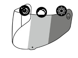 X-SPIRIT III CWR-1 PHOTOCROMIC VISOR