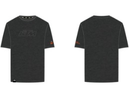 ESSENTIAL STEALTH T-SHIRT DARK GREY MELANGE