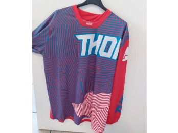 Pulse S18 Jersey rot/blau