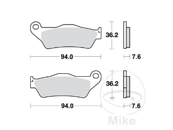BR KLOTZ STD OFFROAD TRW
