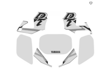 Aufkleber Set Yamaha DT125R