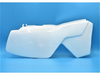 Yamaha DT 80 LC 2 Seitendeckel rechts weiß Sidecover