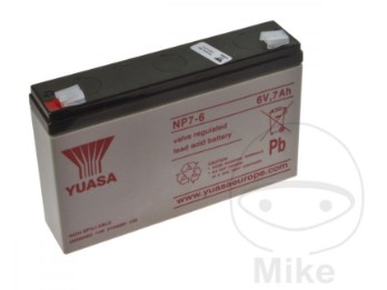 Gerätebatterie NP 7-6 Yuasa