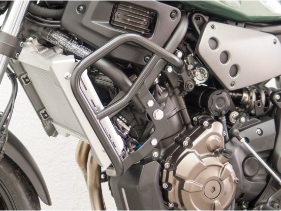 7554ESYAXSR700, Motorschutzbügel oben schwarz XSR 70