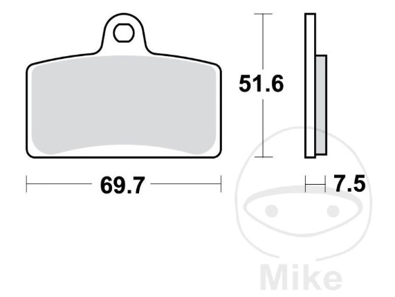 7875347 Bremsklotz standard TRW