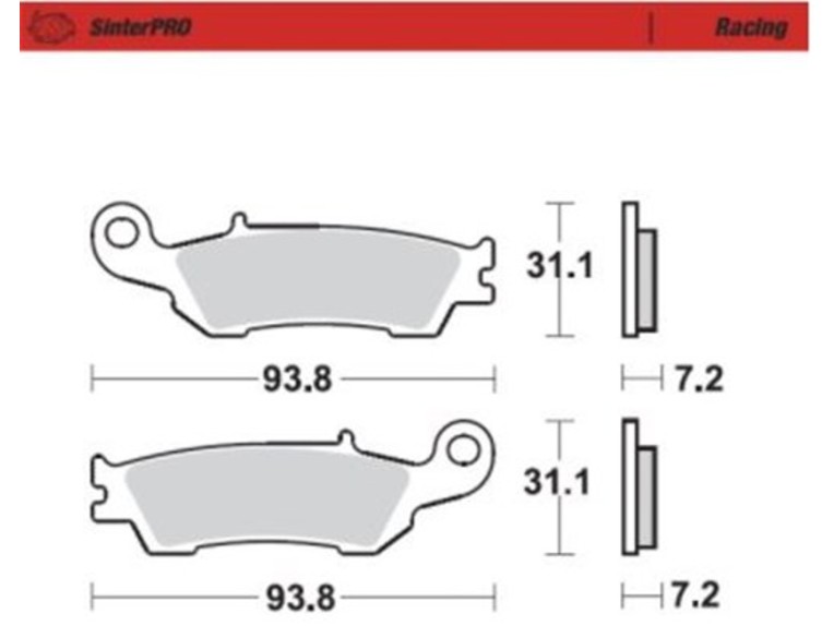 Bremsbelag Yamaha Yzf Y Vorne