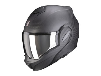 Scorpion Motorradhelm Exo-Tech Carbon Solid Schwarz 