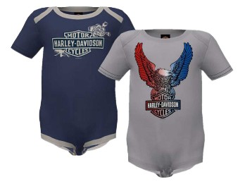 Harley-Davidson Baby Body Set Foiled Eagle – 2er-Set