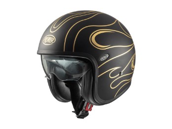 FR Gold Chrome – Retro Jethelm