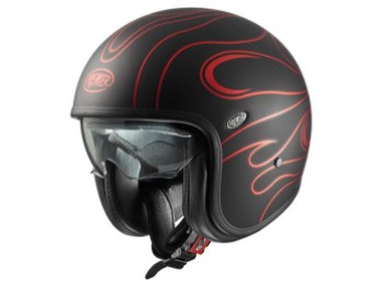 Vintage FR Red Chromed BM – Retro Jethelm