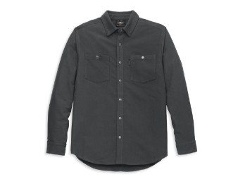 Herren Hemd Solid-Color