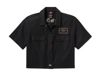 Harley-Davidson x Dickies Damen Boxy Work Shirt