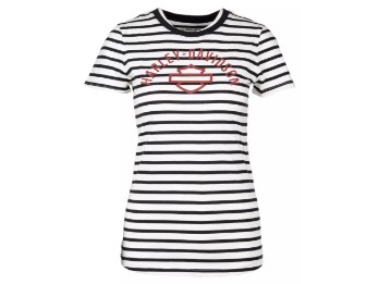 Damen Shirt Forever Striped