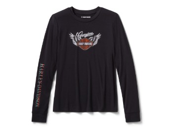 Winged Bling Long Sleeve
