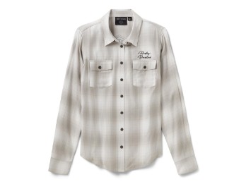 Essential Plaid Button Front Shirt